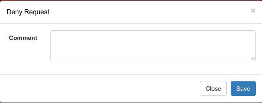 Deny Request