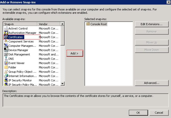 install root CA 3